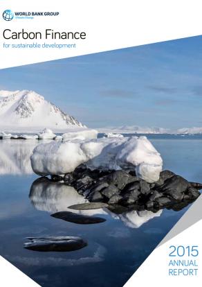 Carbon Finance for Sustainable Development – 2015 Annual Report